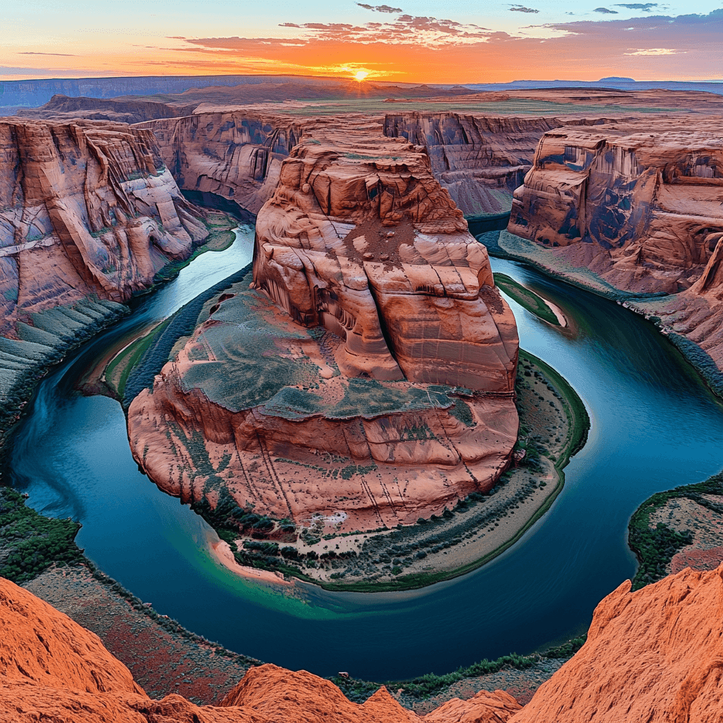 Horseshoe Bend - Arizona Paint By Numbers