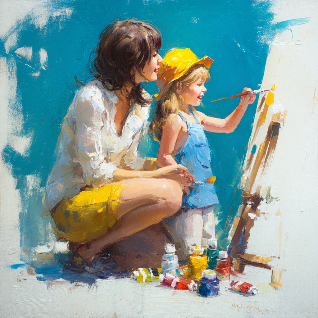 A Day Of Joy And Creativity Paint By Number