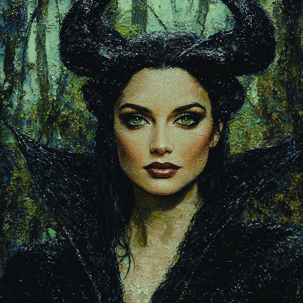 Angelina Jolie: Wielding The Mystique Of Maleficent Painting By Numbers Kit