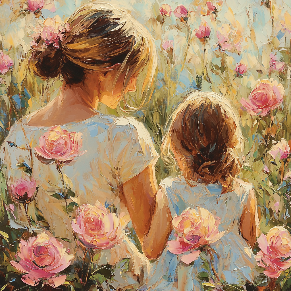Quiet Garden Conversations Paint By Color
