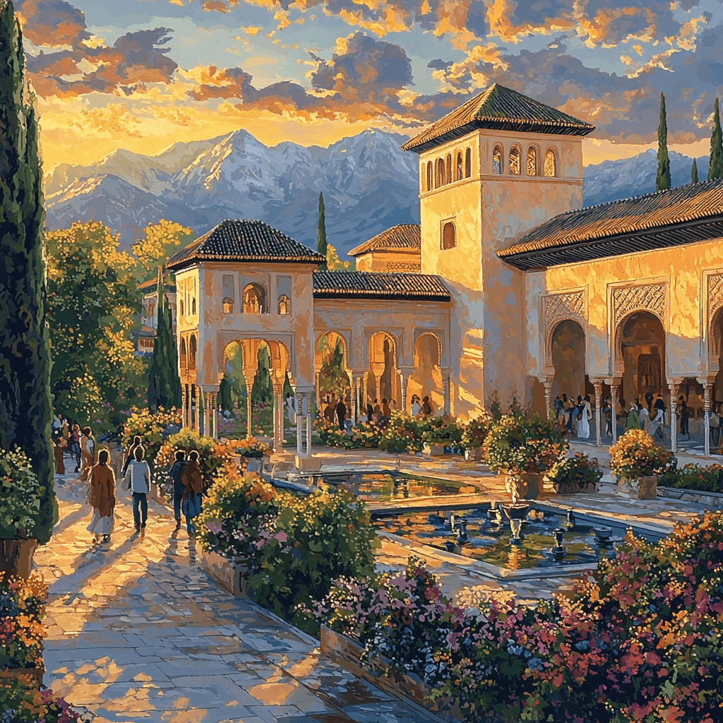 The Alhambra DIY Paint By Numbers