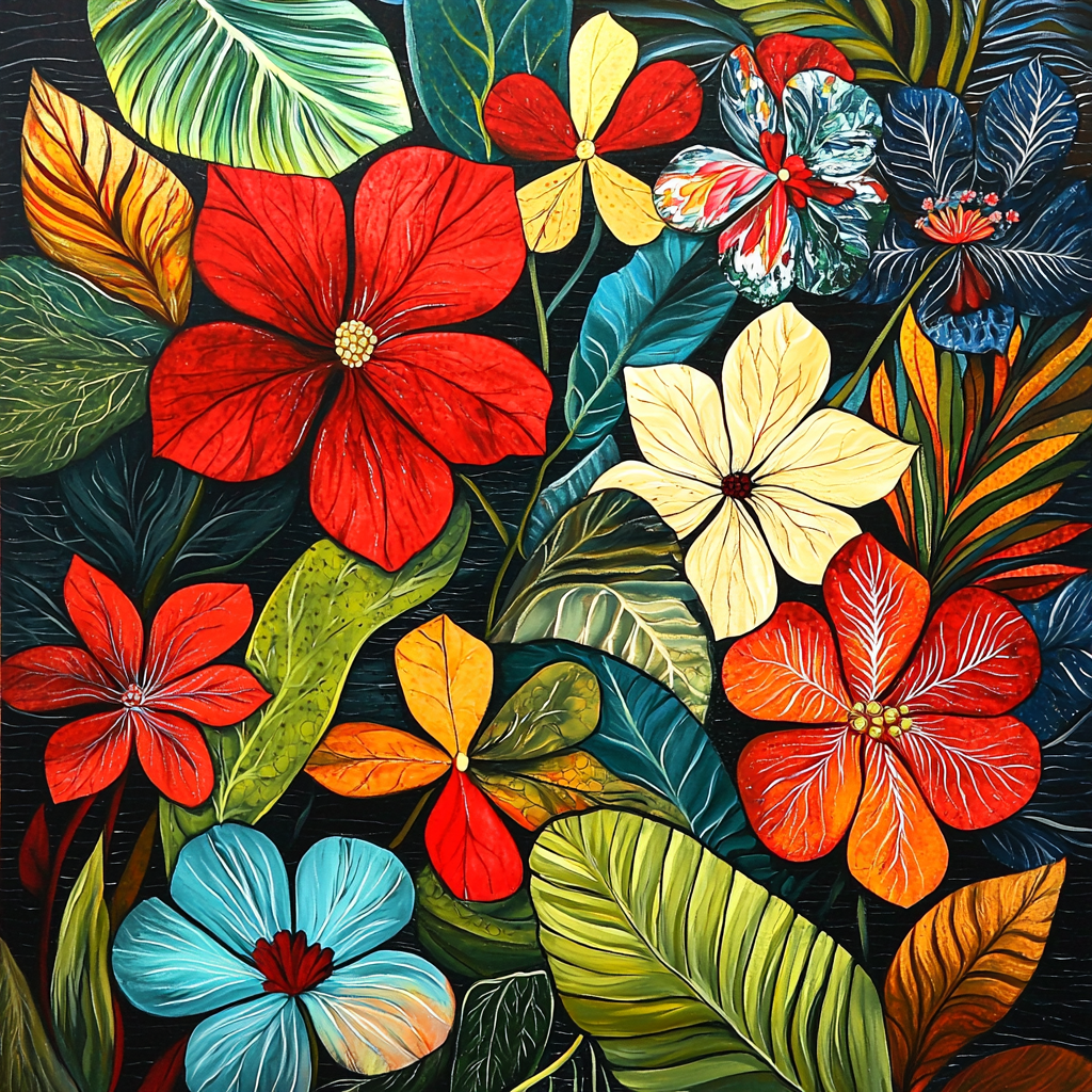 Frida Kahlo Inspired Resilient Bloom Painting By Numbers Kit