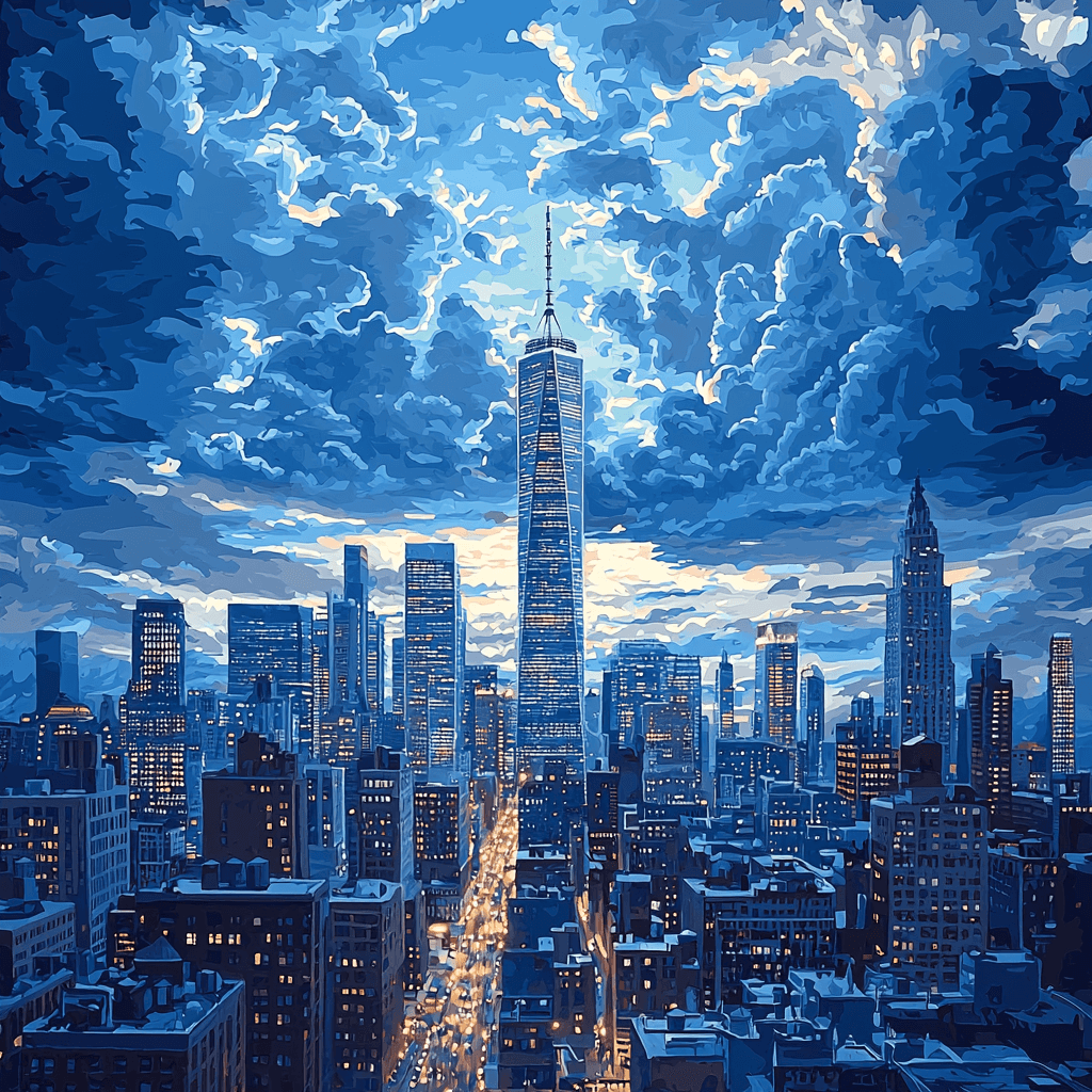 Edward Hopper Inspired City Skylines Paint By Numbers Art