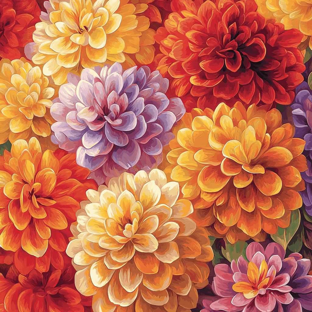 Pierre-Auguste Renoir Inspired Radiant Flowers Paint By Numbers
