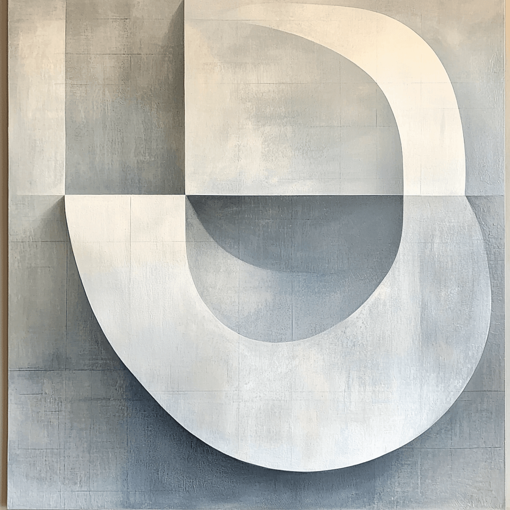 Isamu Noguchi Inspired Floating Harmony Paint By Color