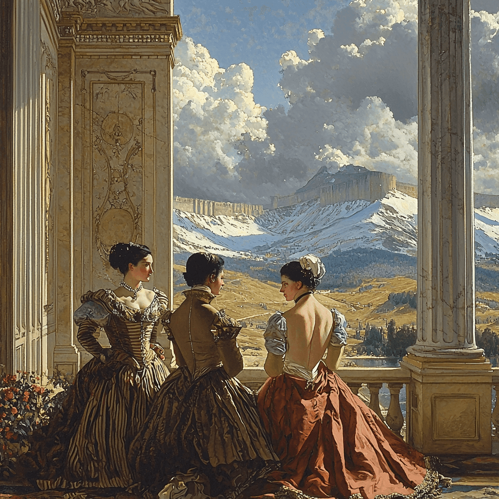 Jean-Auguste-Dominique Ingres Inspired Echoes Of The Past Paint By Color