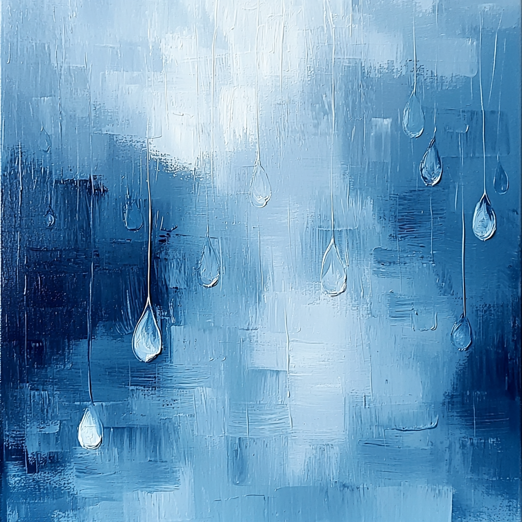 Edgar Degas Inspired Tranquil Rain Painting By Numbers Kit