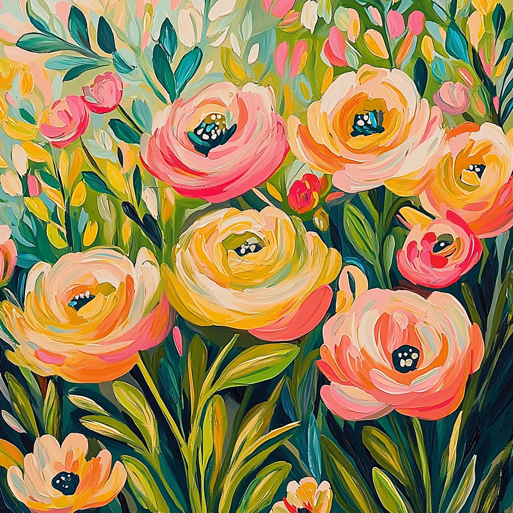 Frida Kahlo Inspired The Essence Of Spring Paint By Numbers Kits