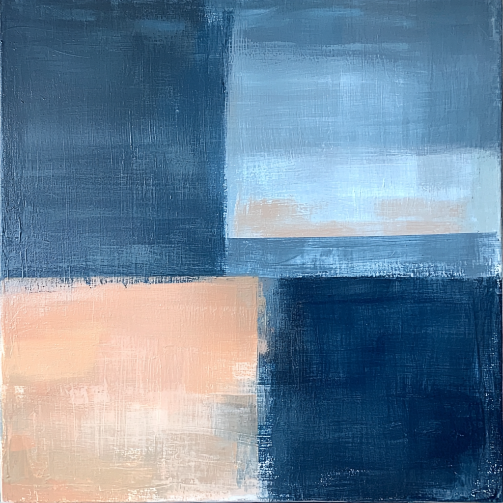 Mark Rothko Inspired Emotional Reverie Numbered Painting Kits