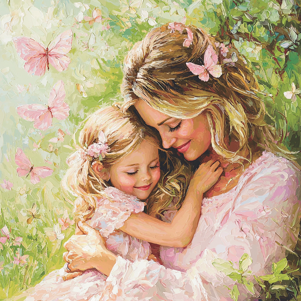 In The Moment Of Love Number Painting