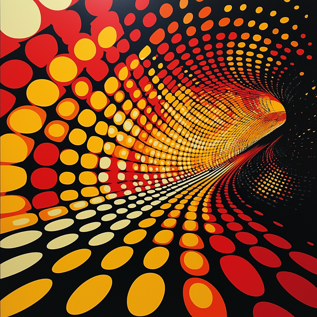 Yayoi Kusama Inspired Infinity And Beyond DIY Paint By Numbers