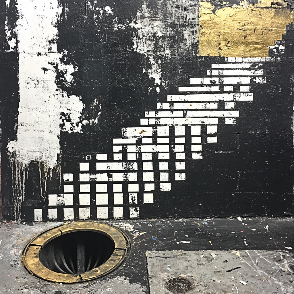 Banksy Inspired Income Inequality Paint by numbers art