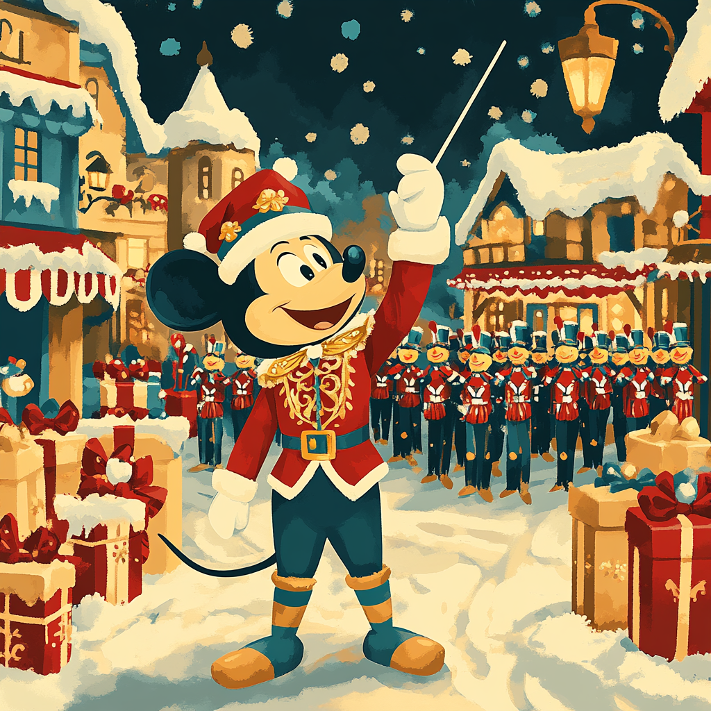 Disney Nutcracker Parade Numbered painting kits