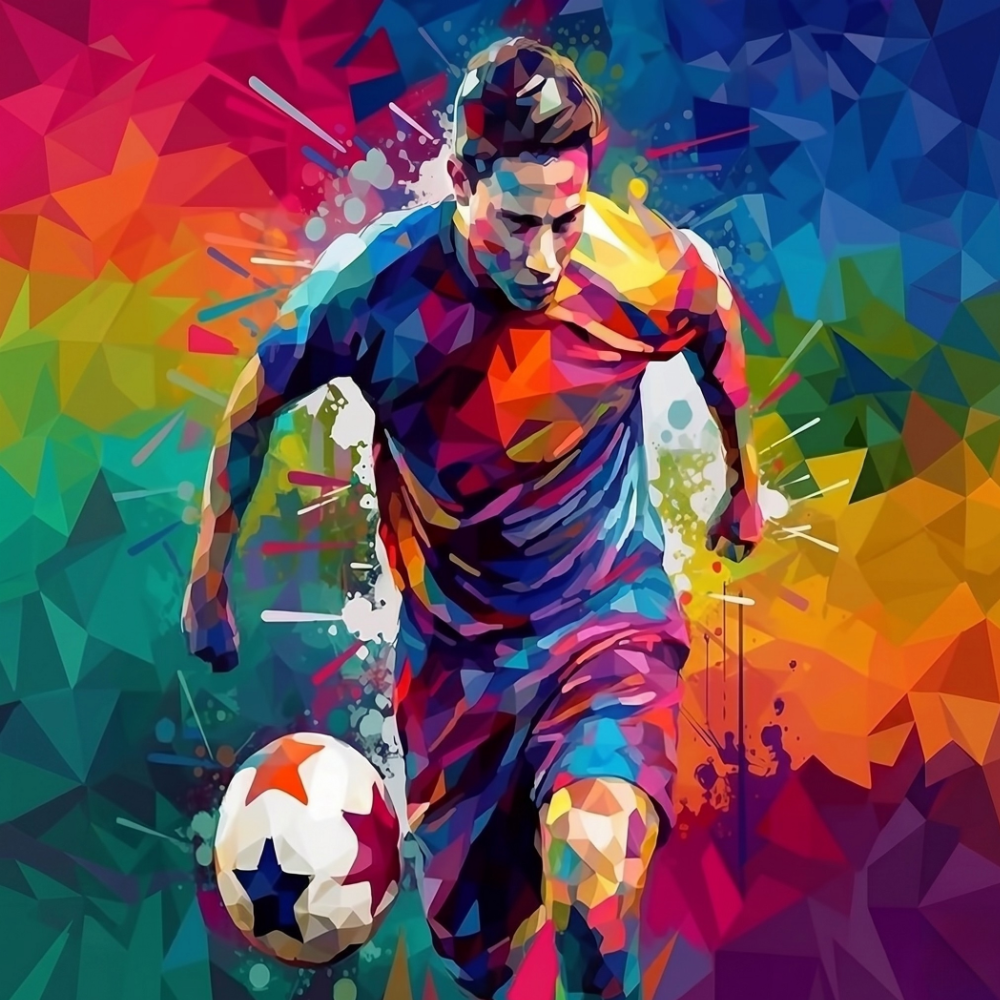 Beginner Paint by Numbers FIFA 2026 Canvas Kit 