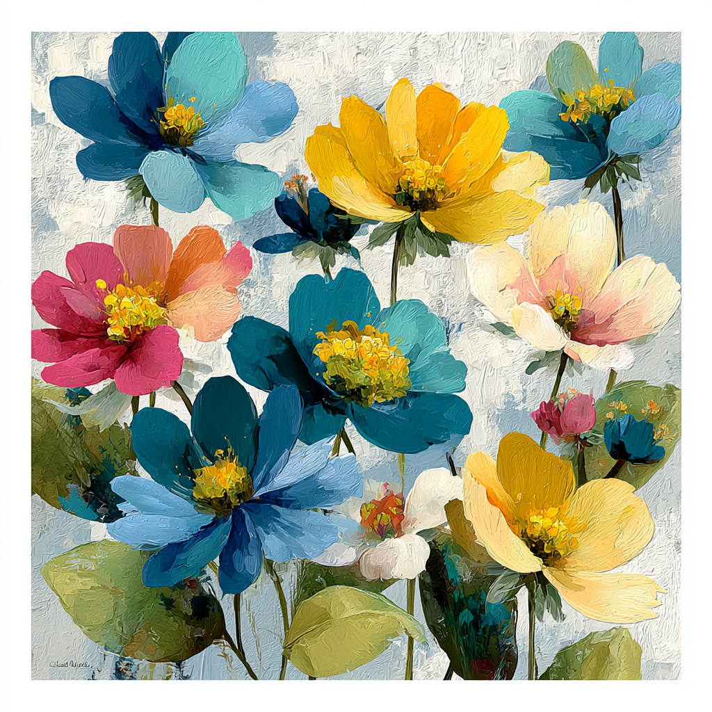 First Steps In The Garden Paint By Number