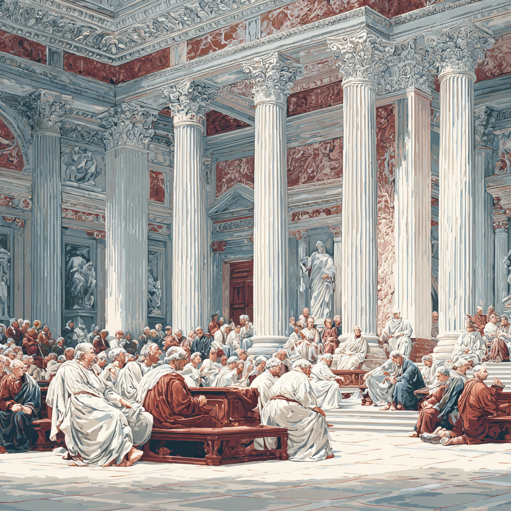 Jacques-Louis David Inspired Classical Assembly painting number kit