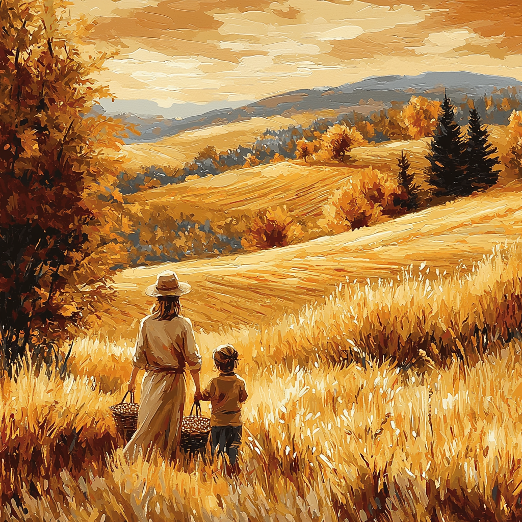 Harvest Of Memories Paint By Number