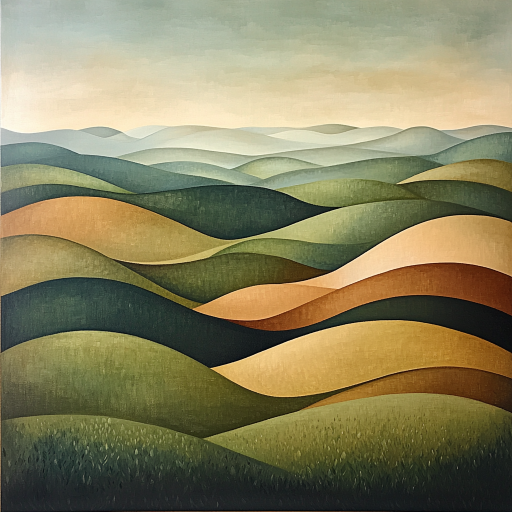 Nandalal Bose Inspired Lyrical Landscapes Paint By Color