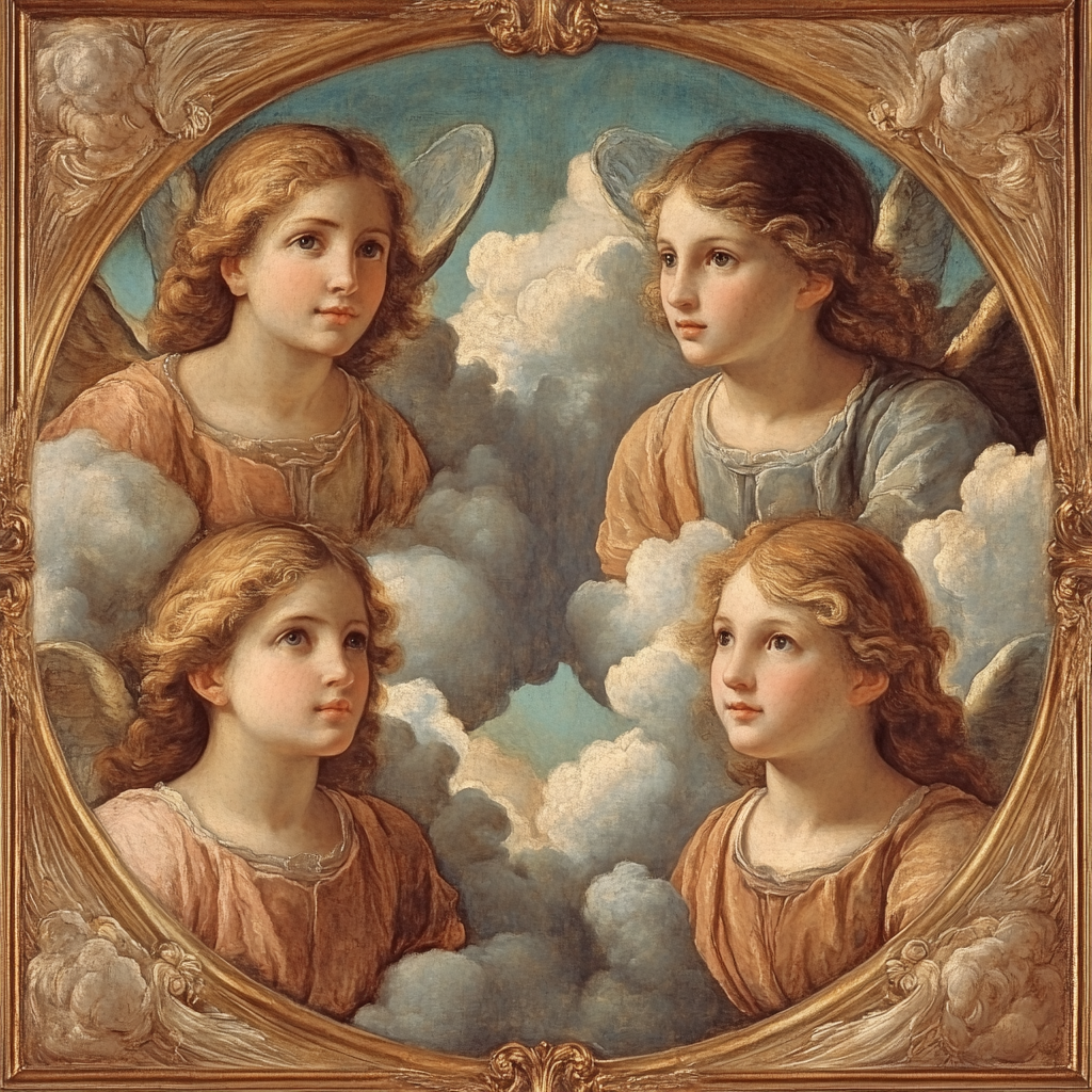 Raphael Inspired Heavenly Vision Painting by numbers kit