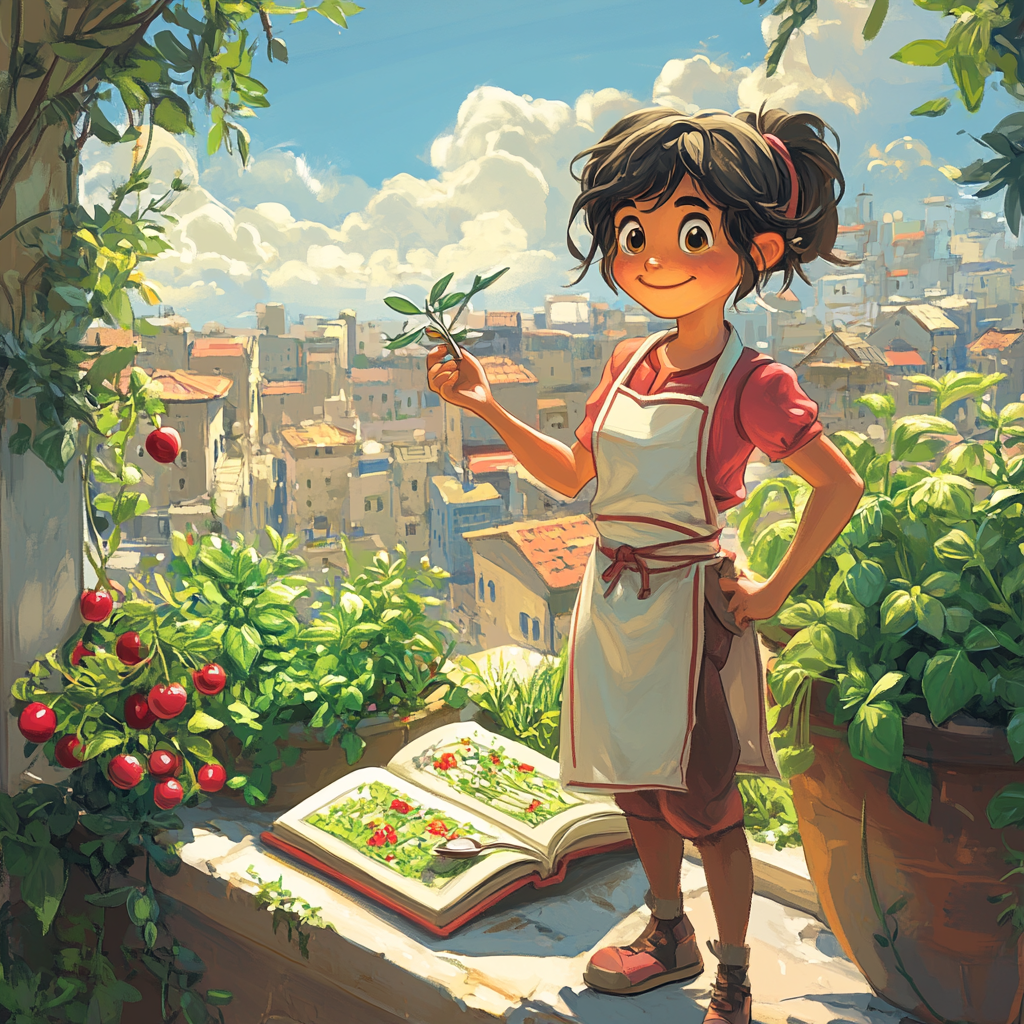 Ratatouille Remy Chef Garden Surprise DIY paint by numbers