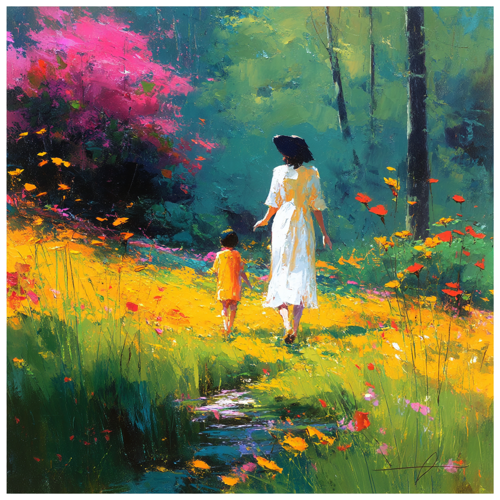 Everlasting Spring Paint By Numbers Art