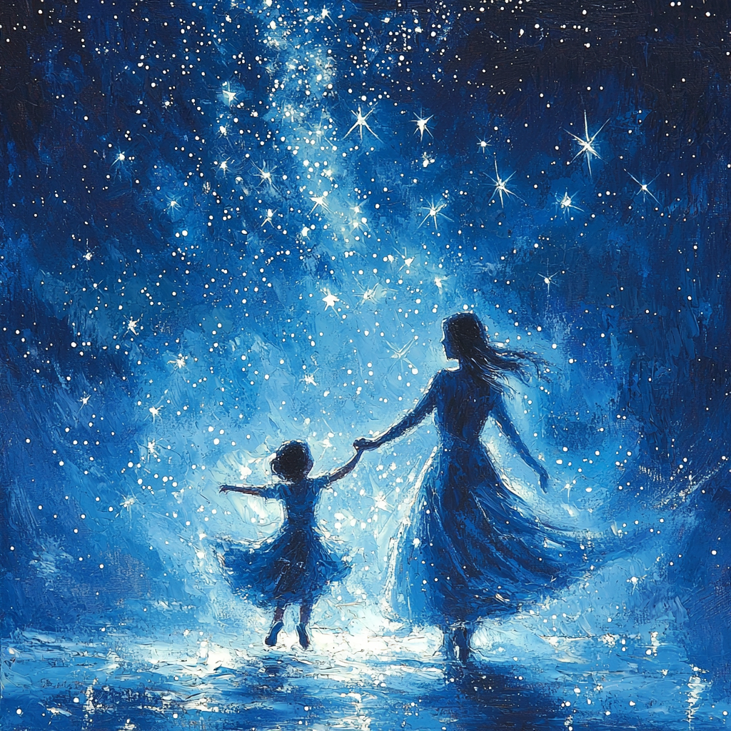 Dance Of A Thousand Stars Numbered Painting Kits