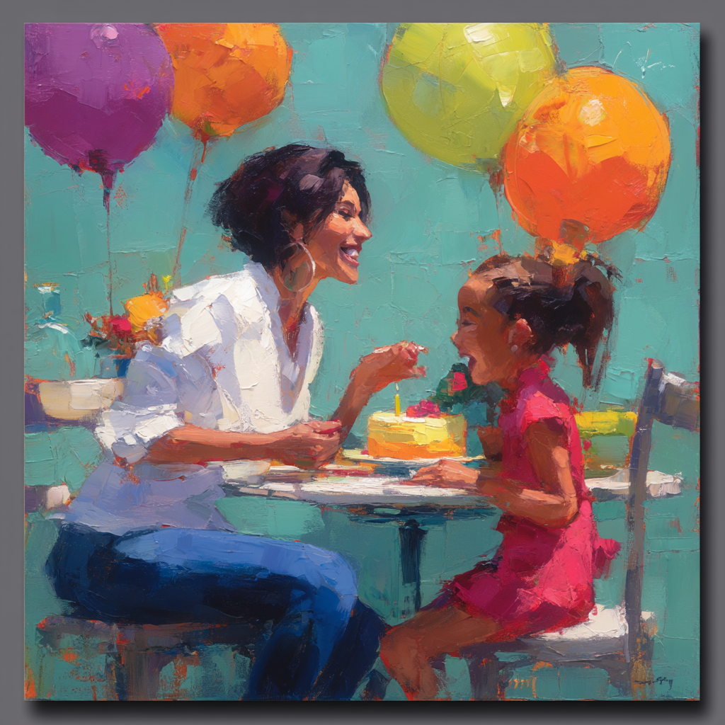 Celebrating You Number Painting