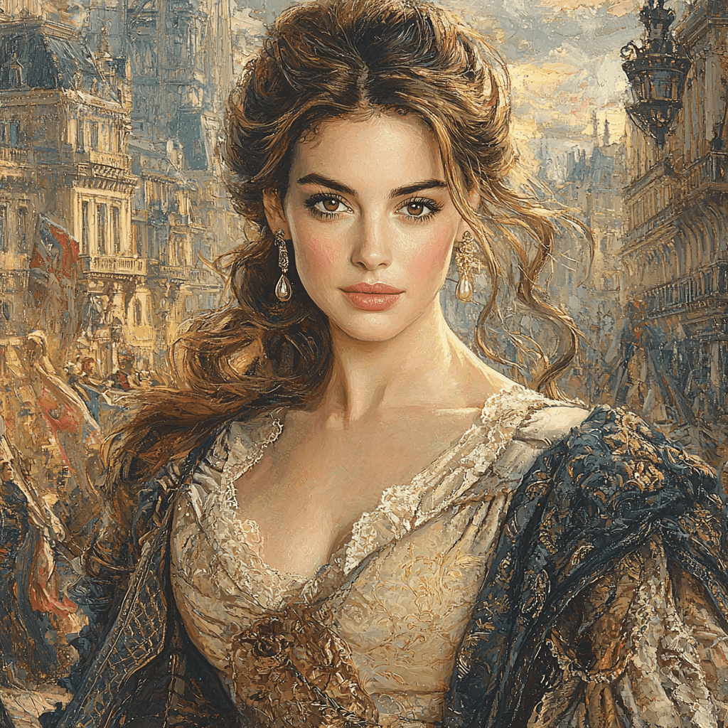 Anne Hathaway: From Dreams To Royal Stardom Paint By Number