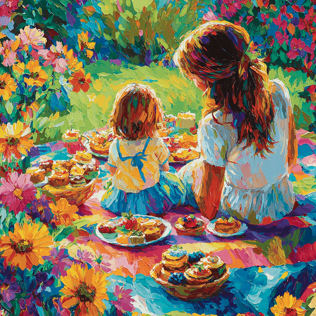 Picnic Adventures Painting Number Kit