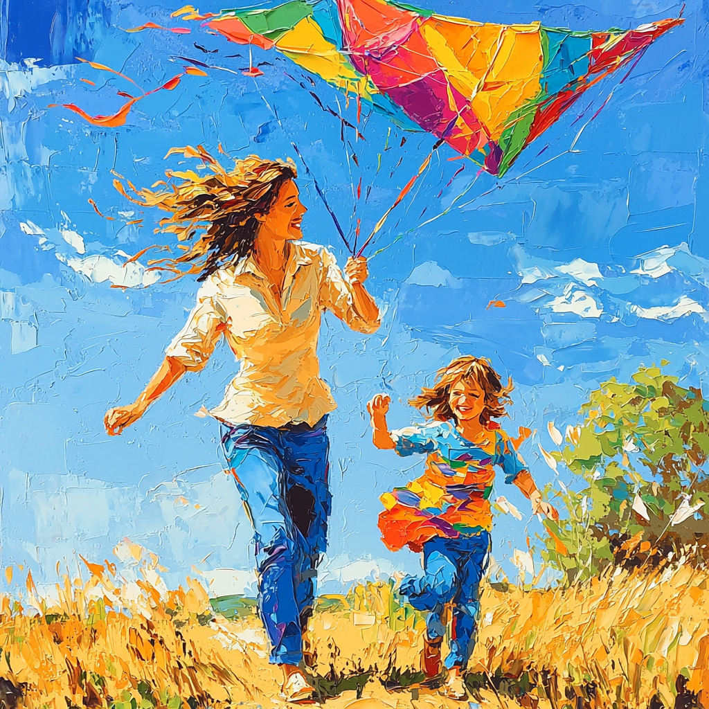 Together We Can Fly Number Painting
