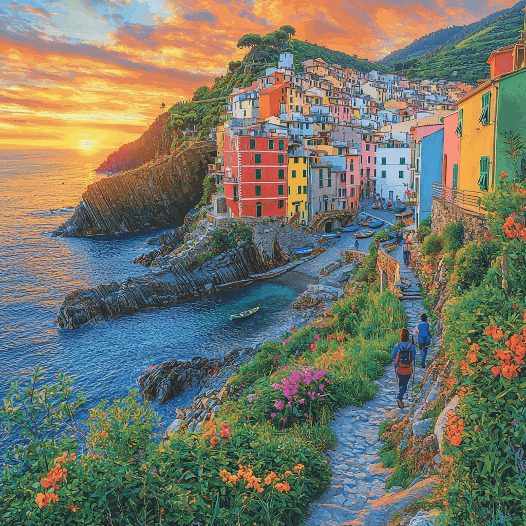 Cinque Terre Paint By Number