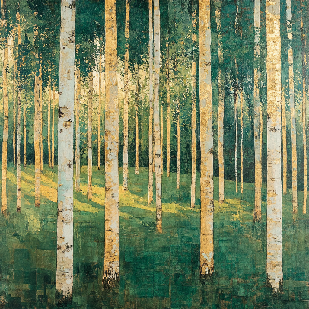 John Everett Millais Inspired Forest Glade paint by number