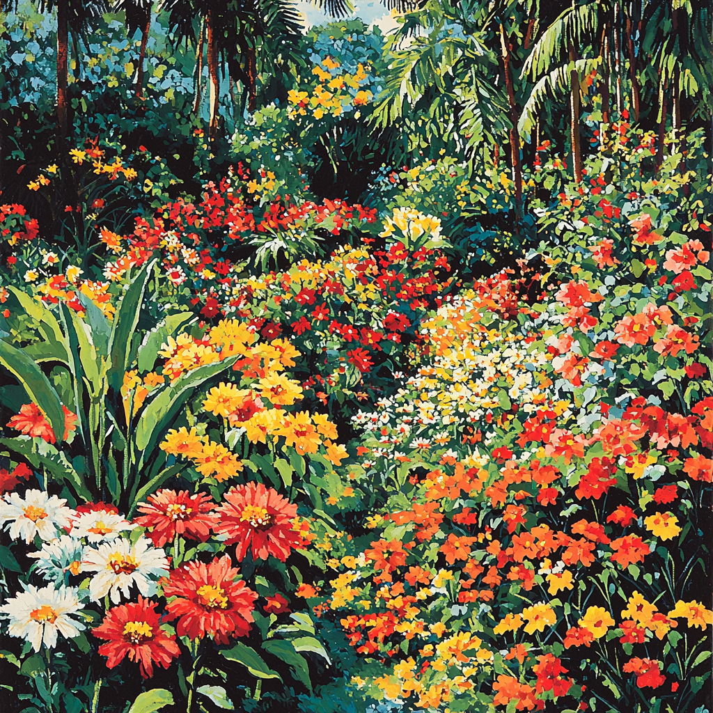 Frida Kahlo Inspired Enchanted Bloom Symphony Paint By Numbers