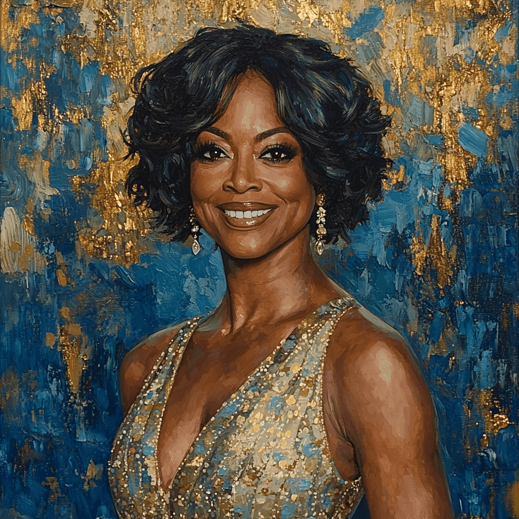 Viola Davis: The Intensity And Power Of Unyielding Grace Number Painting