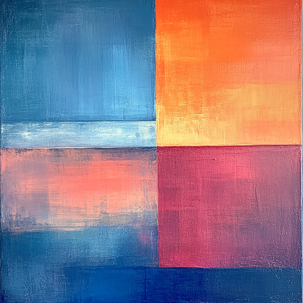 Mark Rothko Inspired Echoes Of Emotion Paint by numbers art
