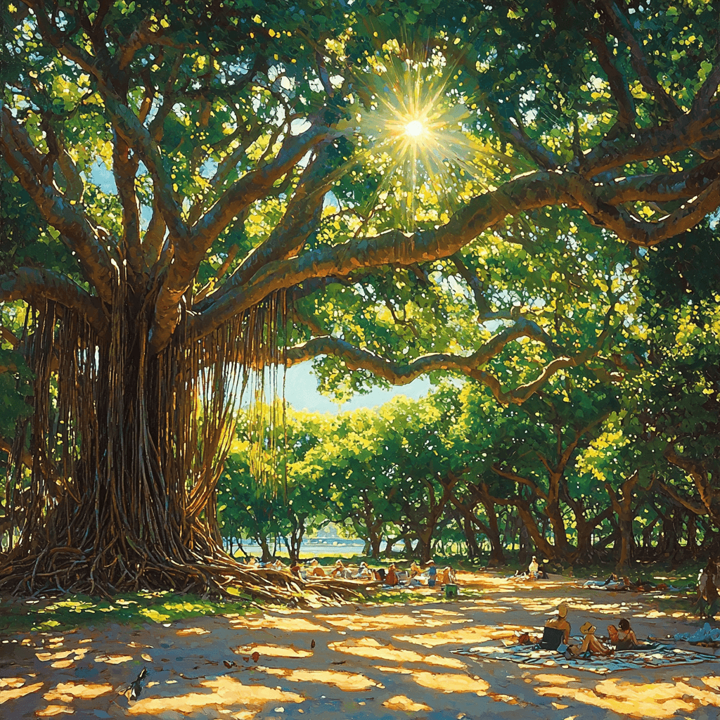 The Big Banyan Tree Paint By Number