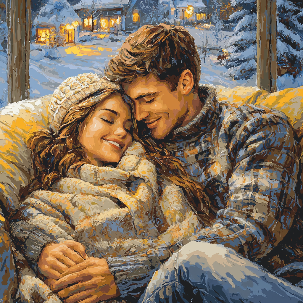 Cuddles And Stories Paint By Numbers Art