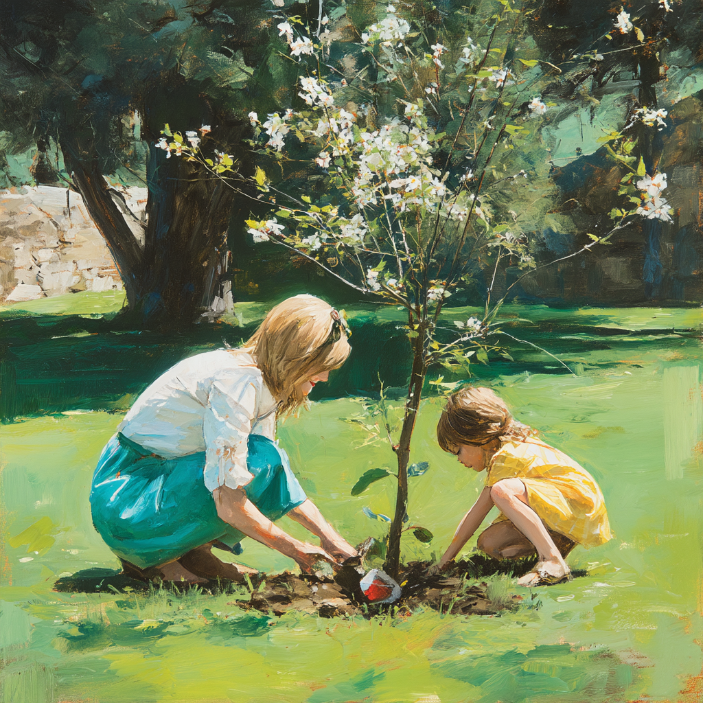 Blossoming Bond Paint By Numbers