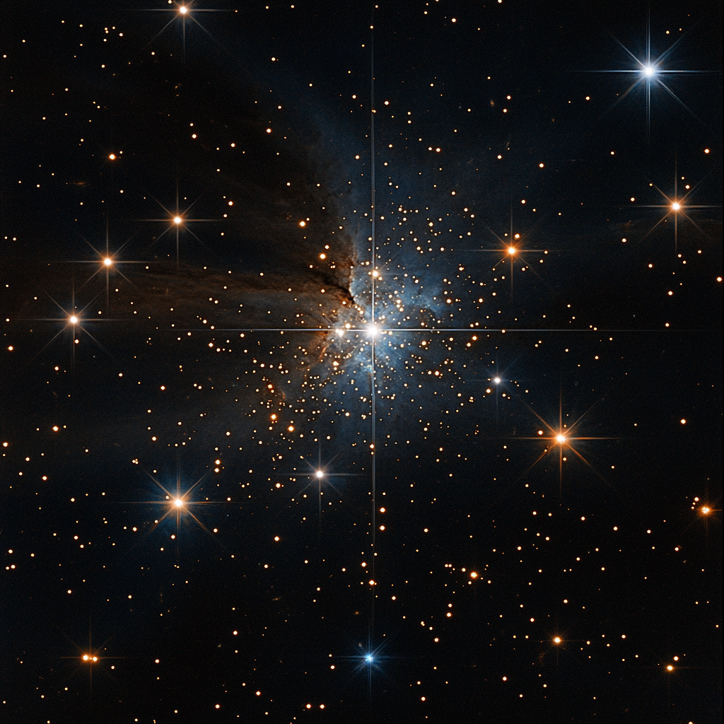 Caravaggio Inspired Starfield Reliquary Numbered painting kits