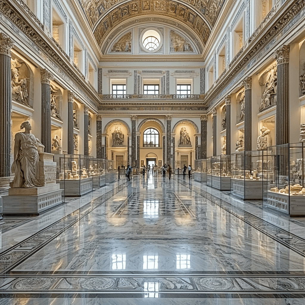 Naples National Archaeological Museum DIY Paint By Numbers