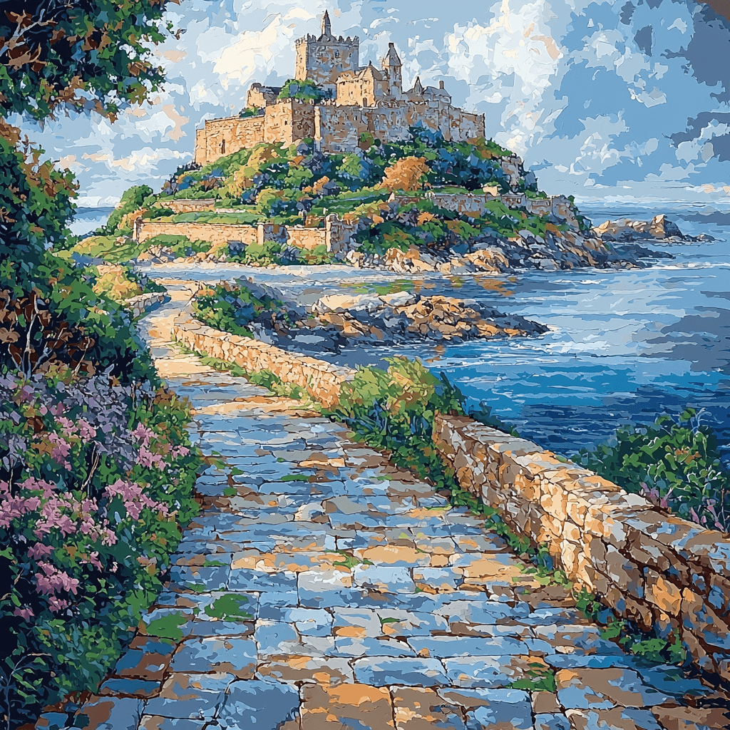 St. Michael's Mount - Cornwall Painting Number Kit