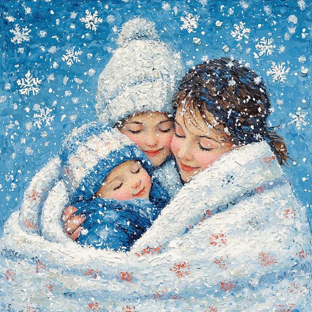Embrace Of Seasons Numbered Painting Kits