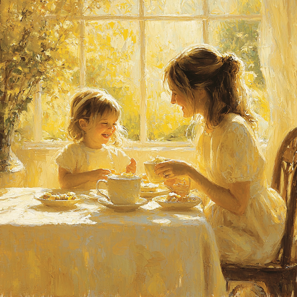 Sunshine Through The Window Paint By Color