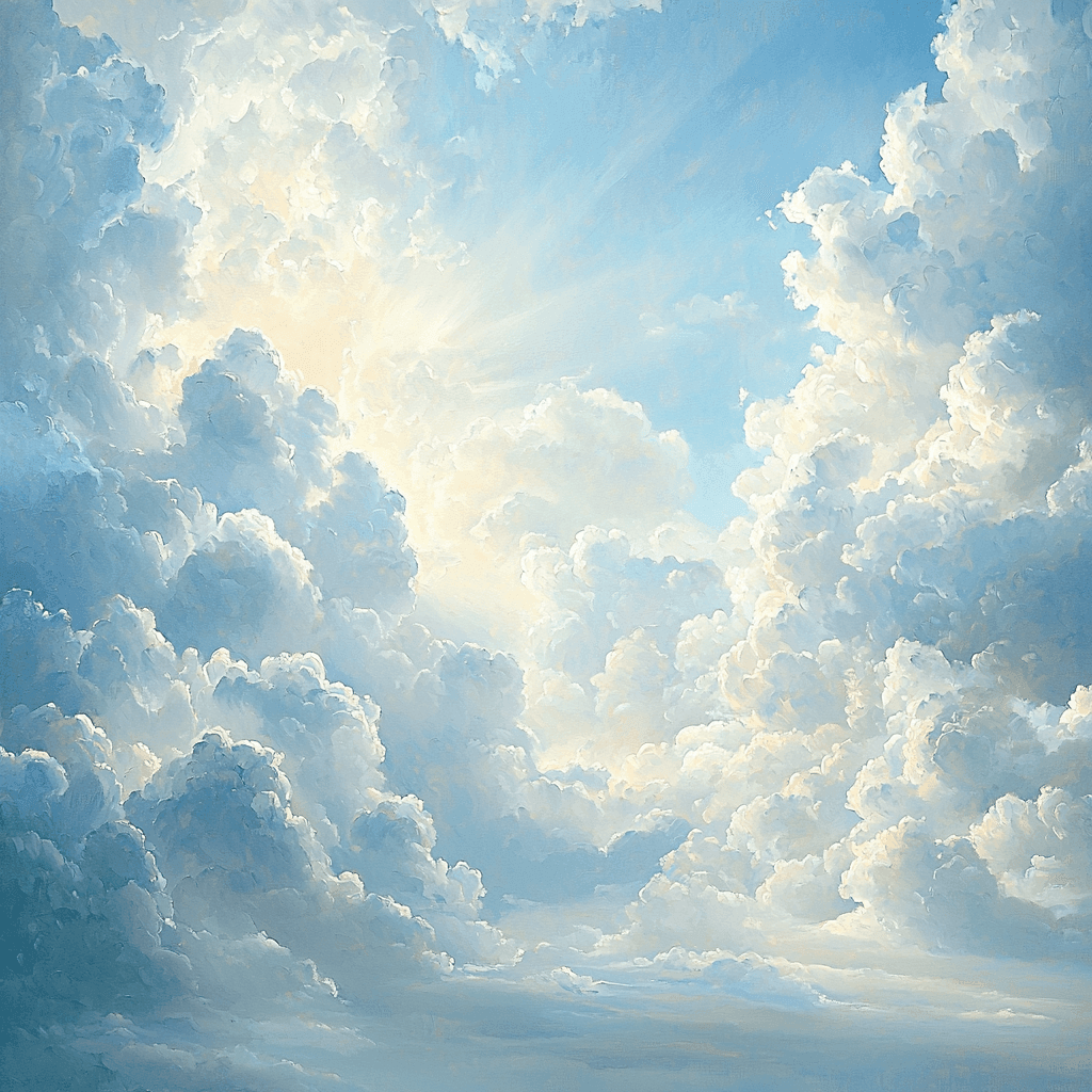 John Constable Inspired Harmonious Skies DIY Paint By Numbers