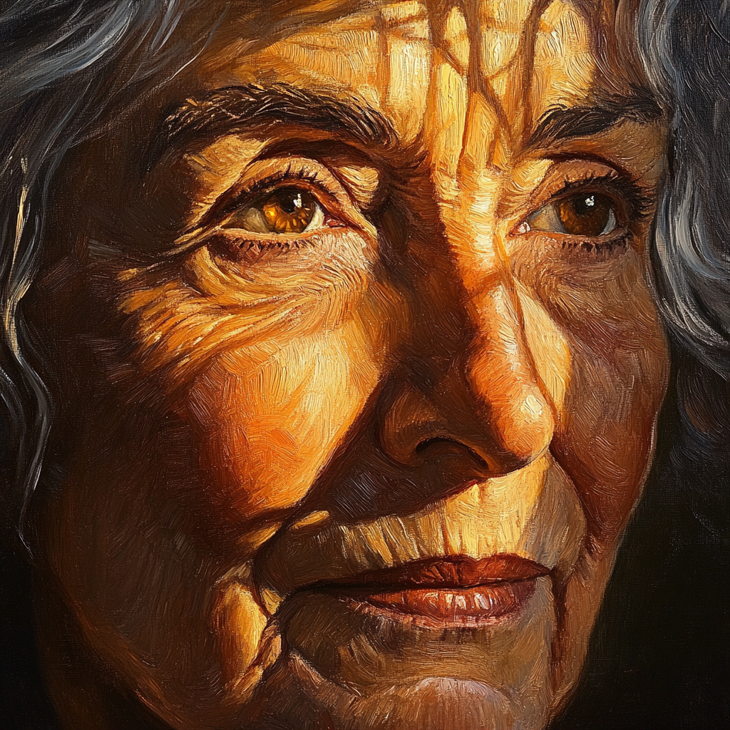 Rembrandt Inspired Portrait Of A Wise Elder Paint by numbers kits