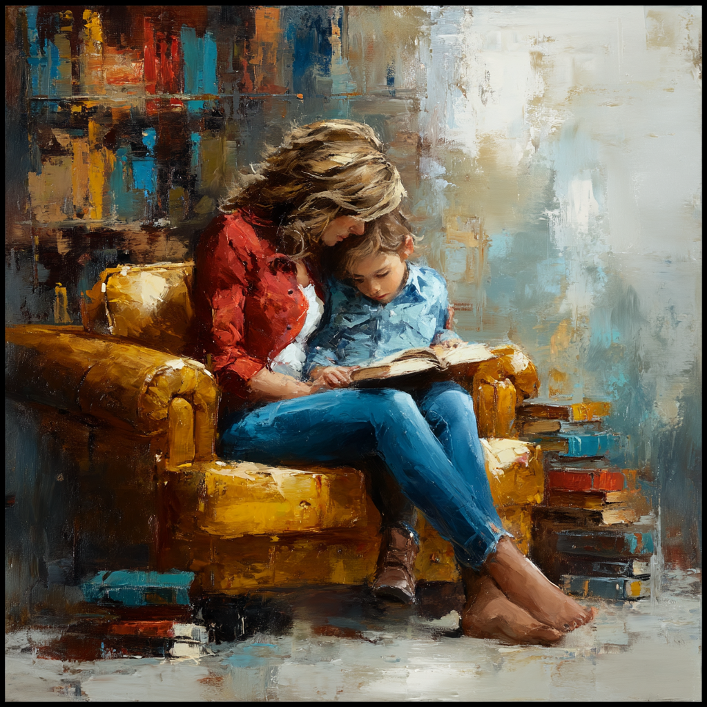 A Cozy Reading Nook Painting By Numbers Kit