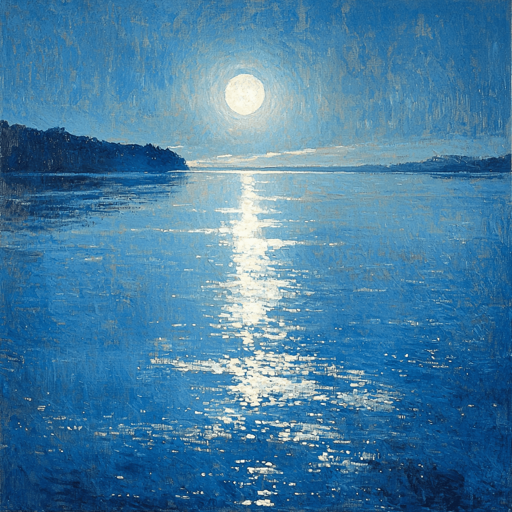 John William Waterhouse Inspired Mystical Moonlight Paint By Numbers