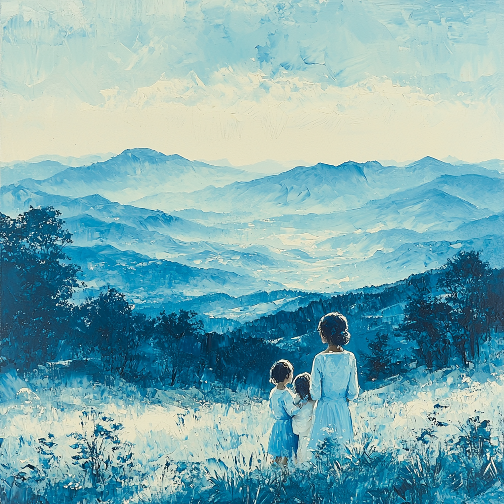 Mountain Morning Painting Number Kit