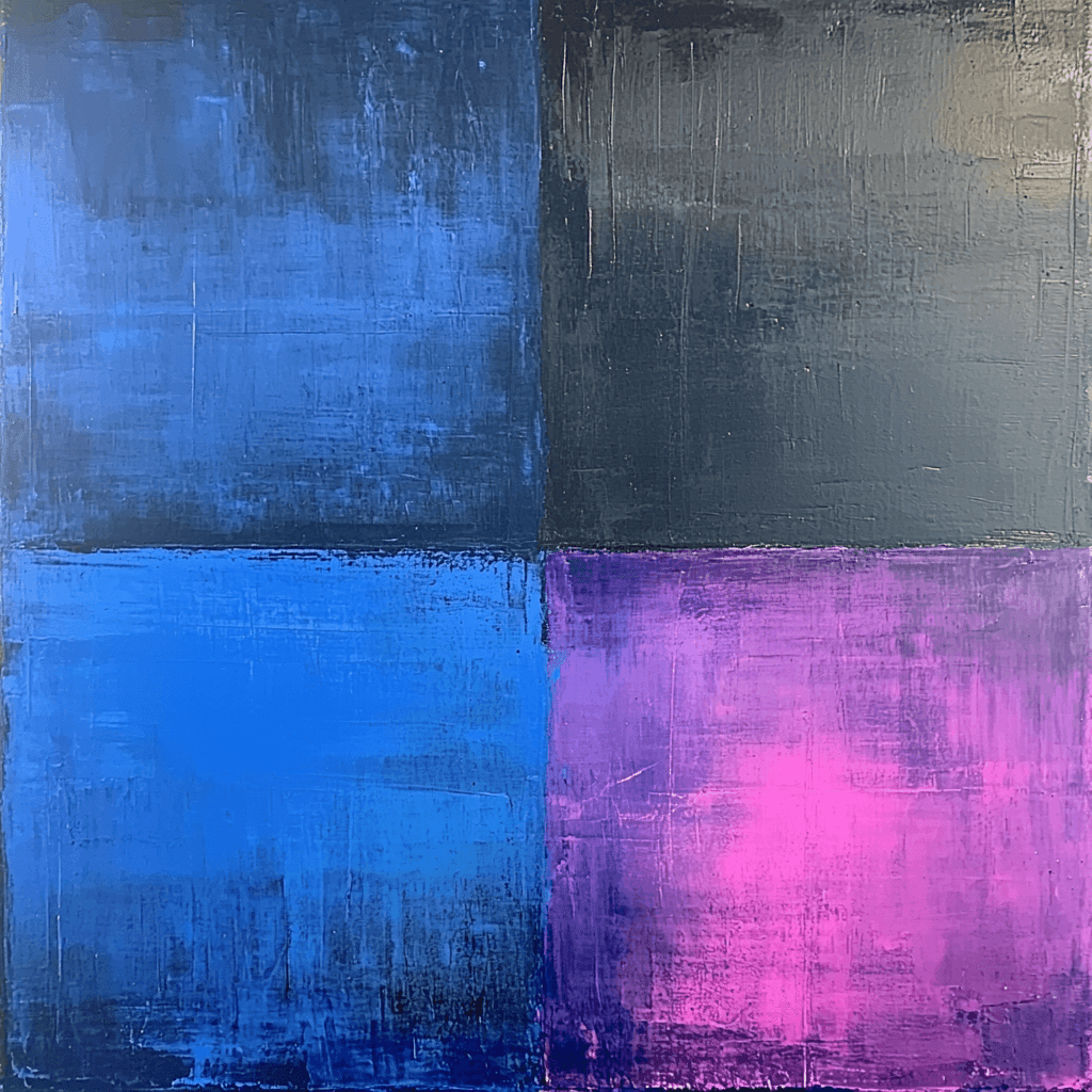 Mark Rothko Inspired Celestial Dreams: A Cosmic Exploration Paint By Numbers Kits