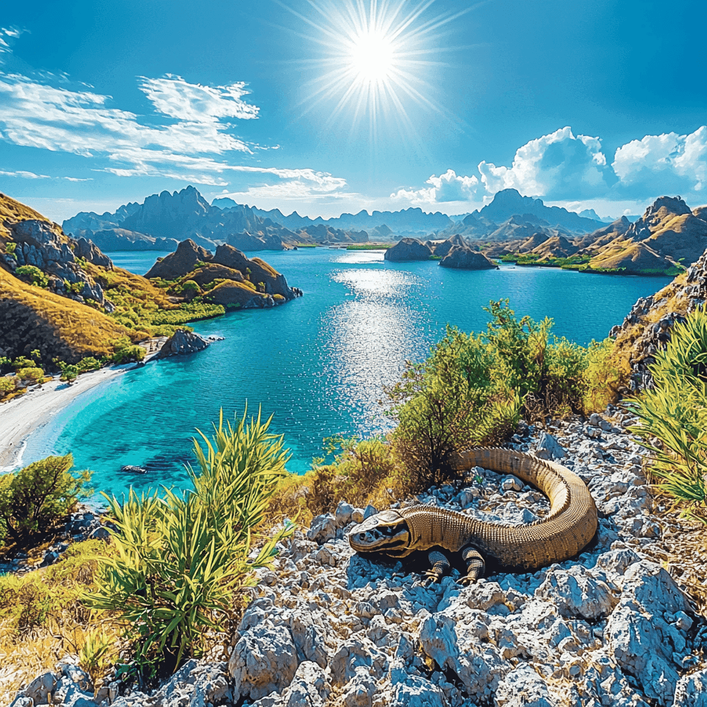 Komodo National Park Paint By Number